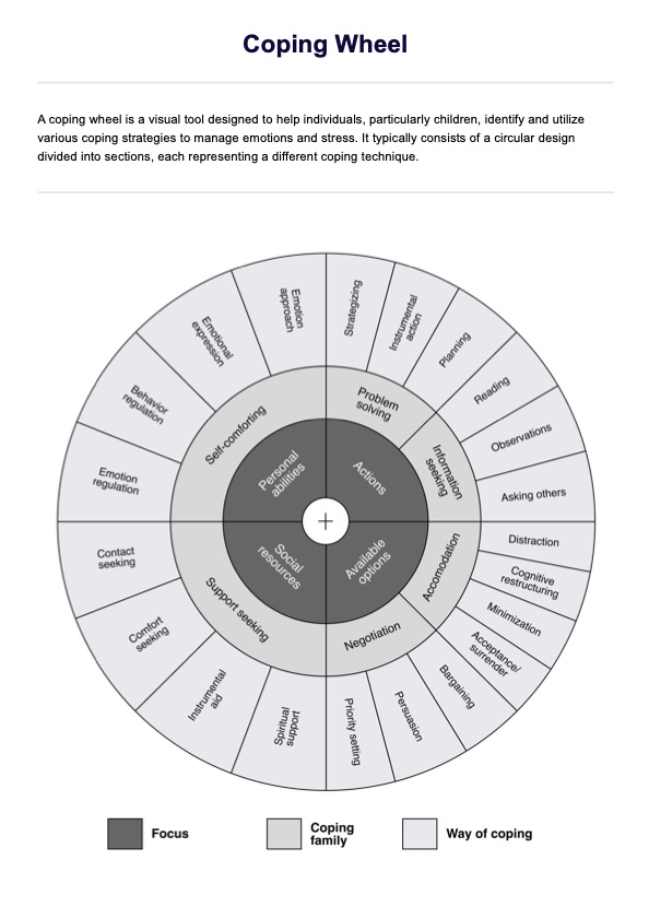 Coping Wheel PDF Example