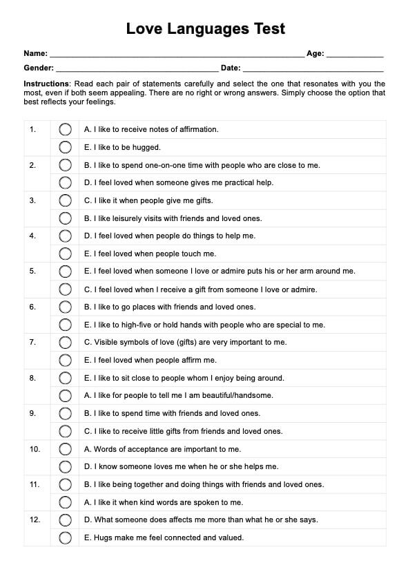 Ujian Bahasa Cinta PDF Example